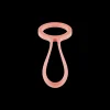 Bottle Tie Light Pink>24 Bottles Clearance
