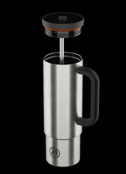 Brushed Steel 800 ml>24 Bottles New