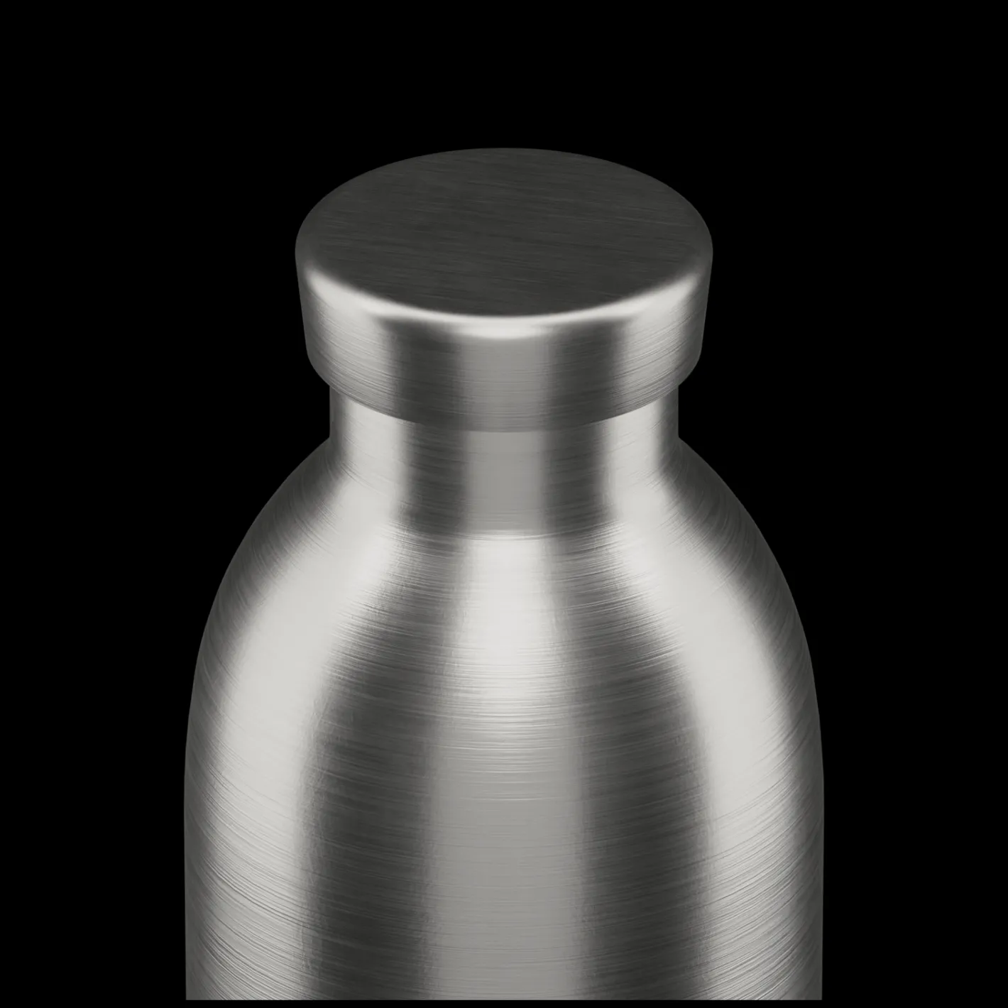 Brushed Steel 330 ml>24 Bottles Hot