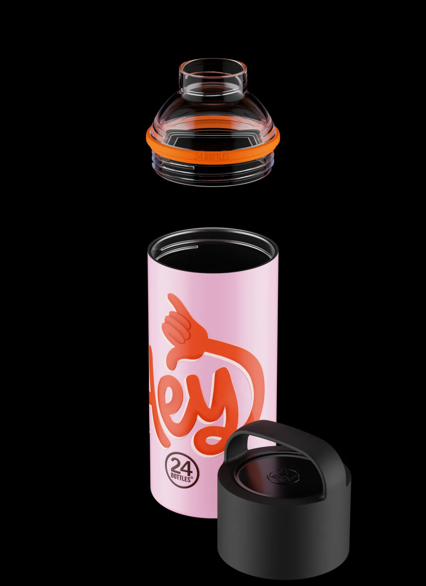 Hey! Pink 730 ml>24 Bottles Sale