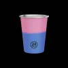 REactive Party Cups Pink/Blue>24 Bottles Clearance