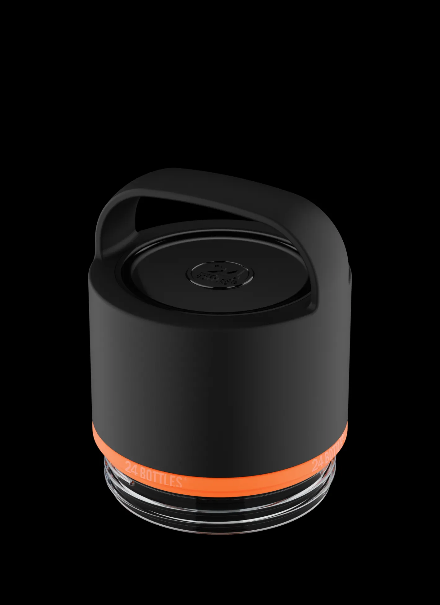 Spin Bottle Lid and Clear Mouth>24 Bottles Sale