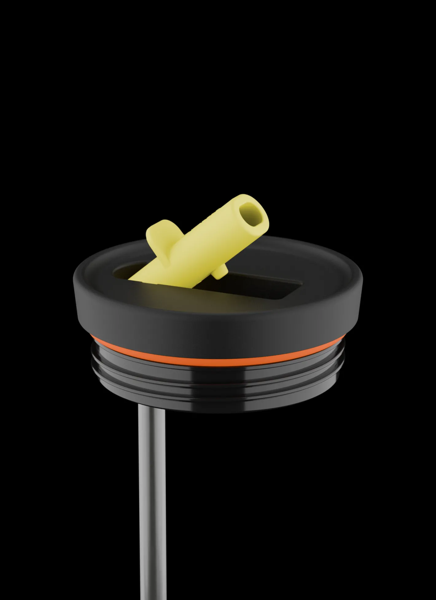 Straw Lid Light Yellow>24 Bottles Discount